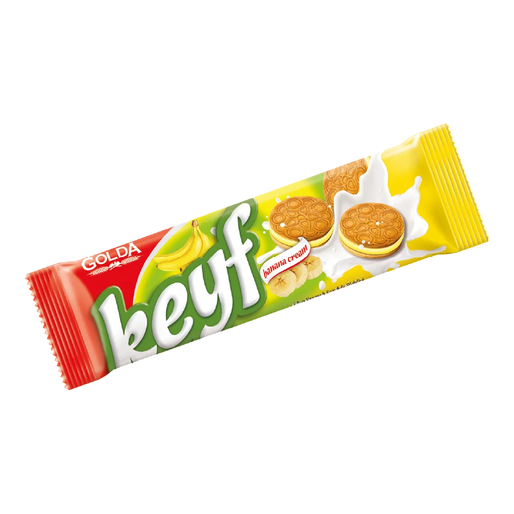 Keyf Sütlü Muzlu Kre. Sandviç Bis. (50 Gr)