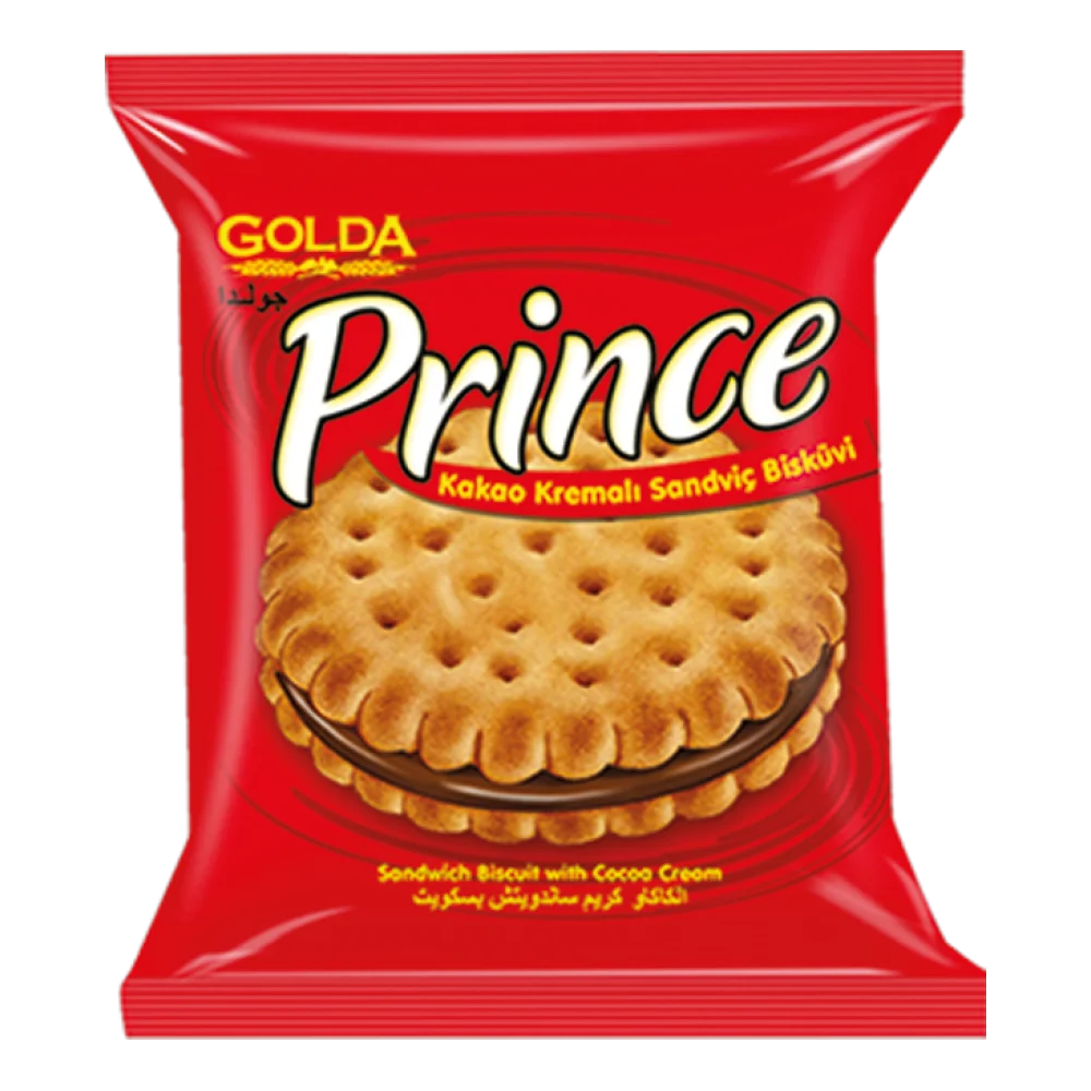 Prince Kakao Kremalı Sandviç Bisk. 6x24x30gr