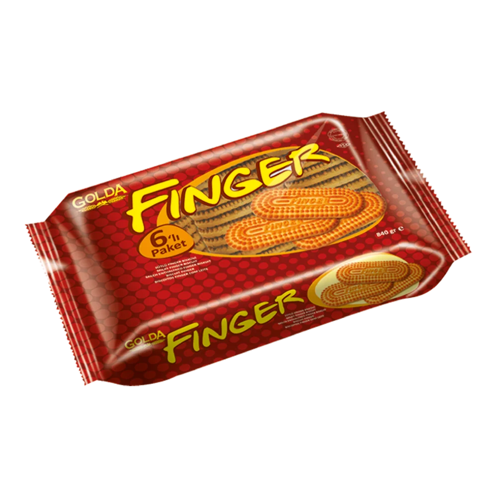 Sütlü Finger Bisküvi (6x140 Gr)