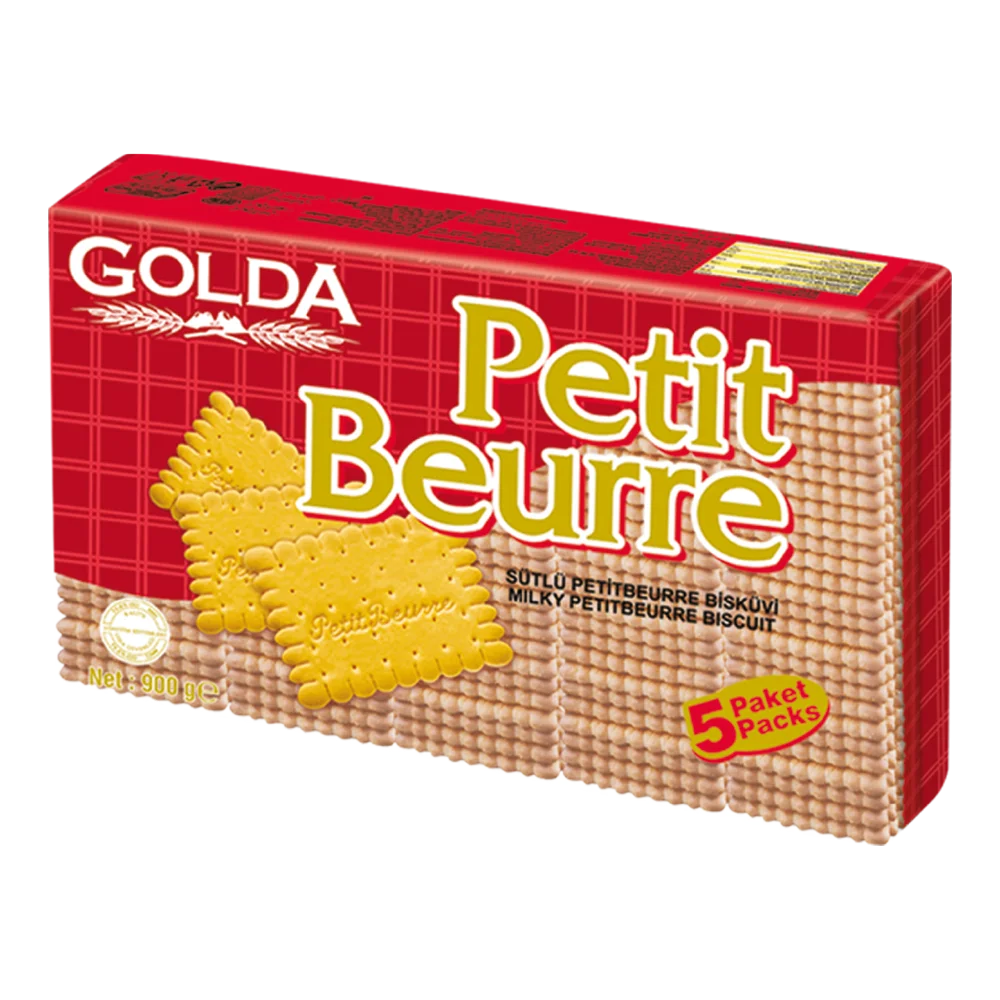 Sütlü Petit Beurre Bisküvi (5x180 Gr)