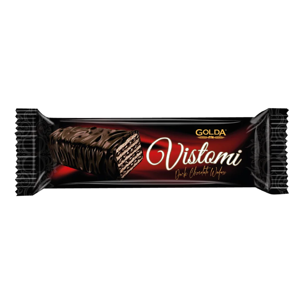 Vistomi Bitter Kakao Kaplamalı Bitter Kremalı Gofret