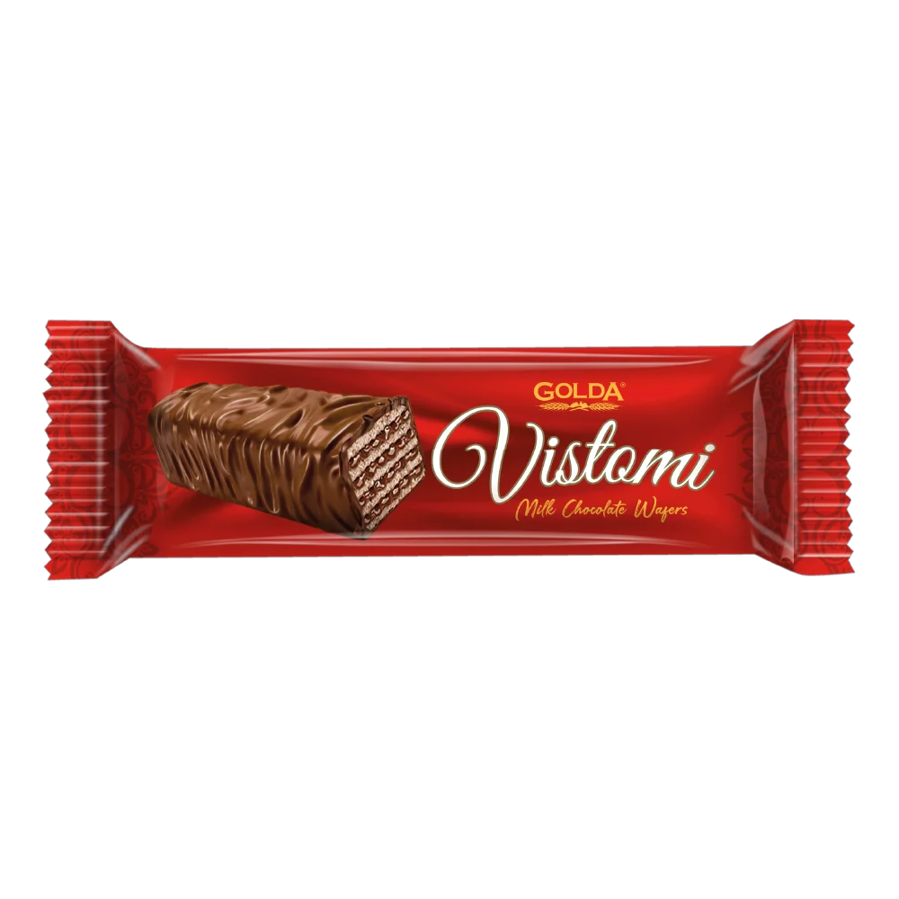 Vistomi Kakao Kaplamalı Kakao Kremalı Gofret