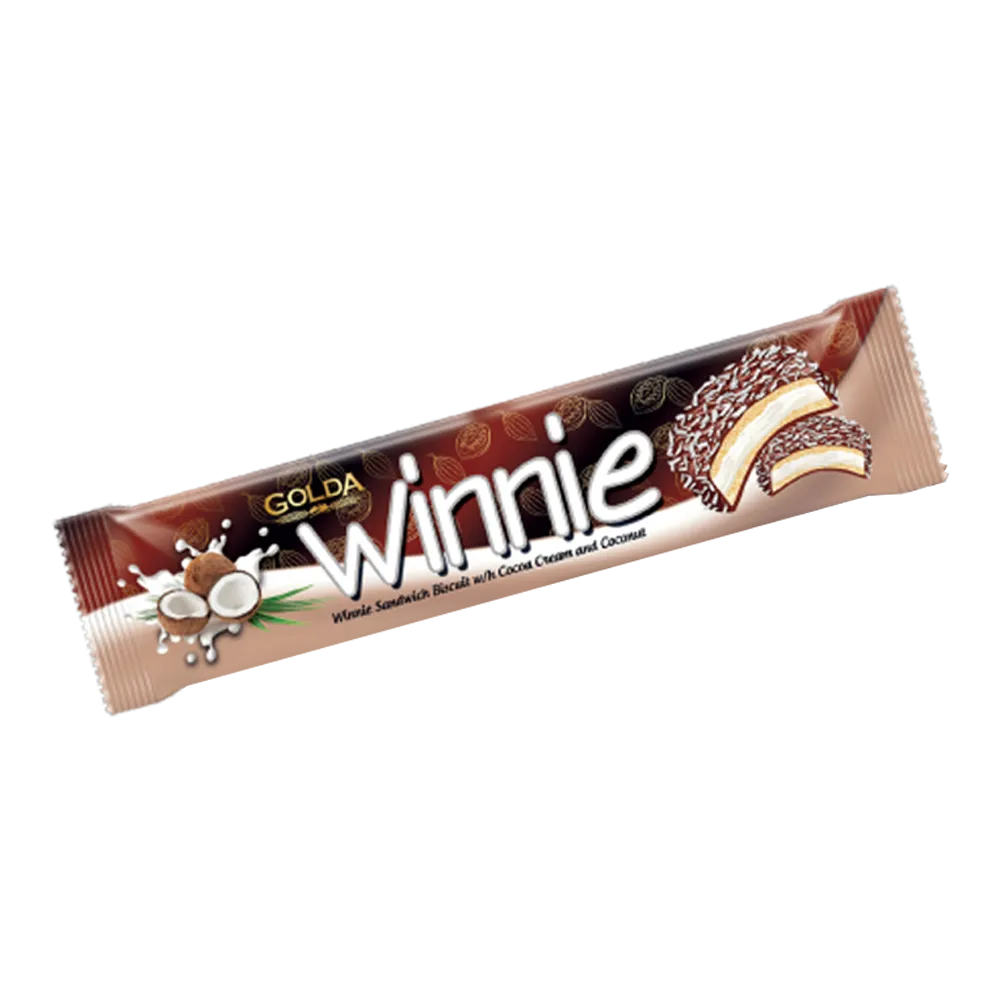 Winnie Kakao Kaplamalı Marshmalllowlu Sandviç Bisküvi- 2