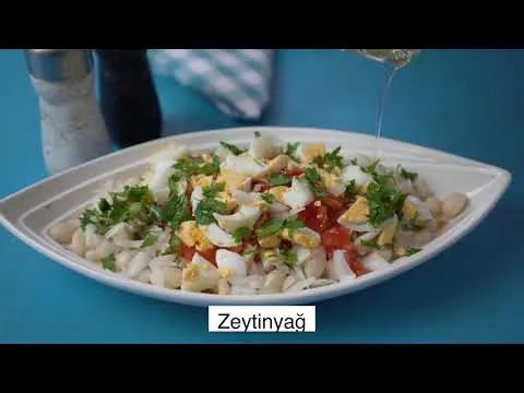 Golda Fasülye ile efsane Antalya piyazı tarifi
